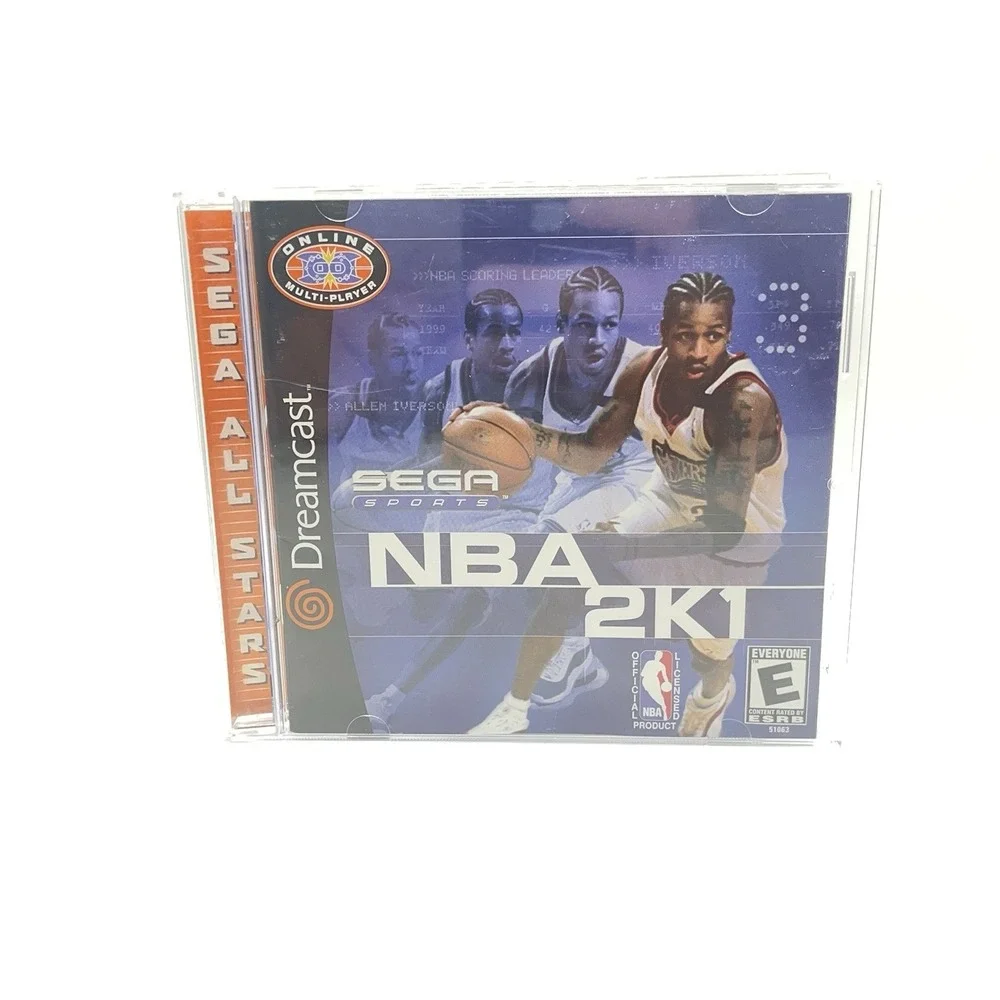 Sega Sports NBA 2K1 Sega Dreamcast Manual Included Sega All Stars New Case